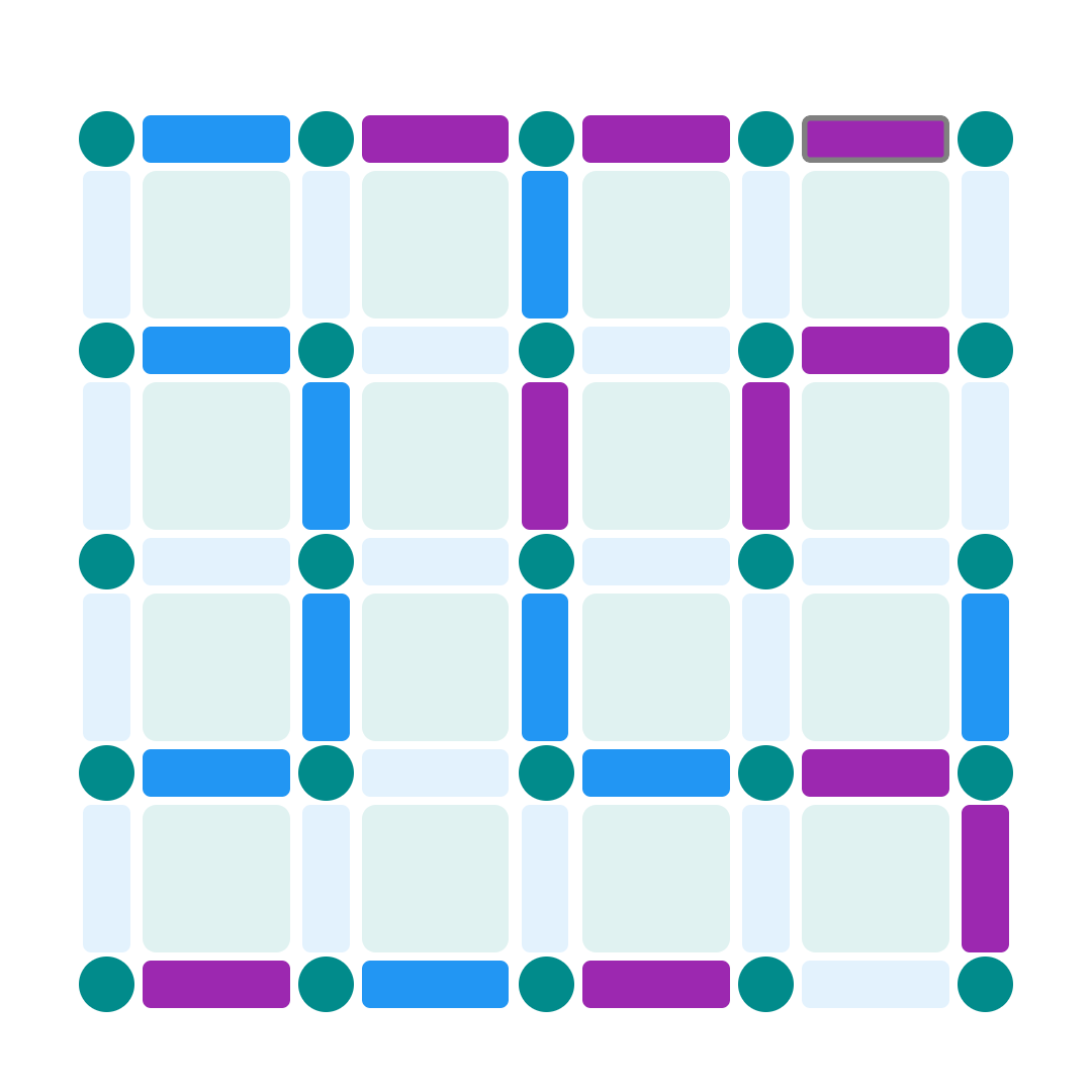 Dots and Boxes Stage 2 Example