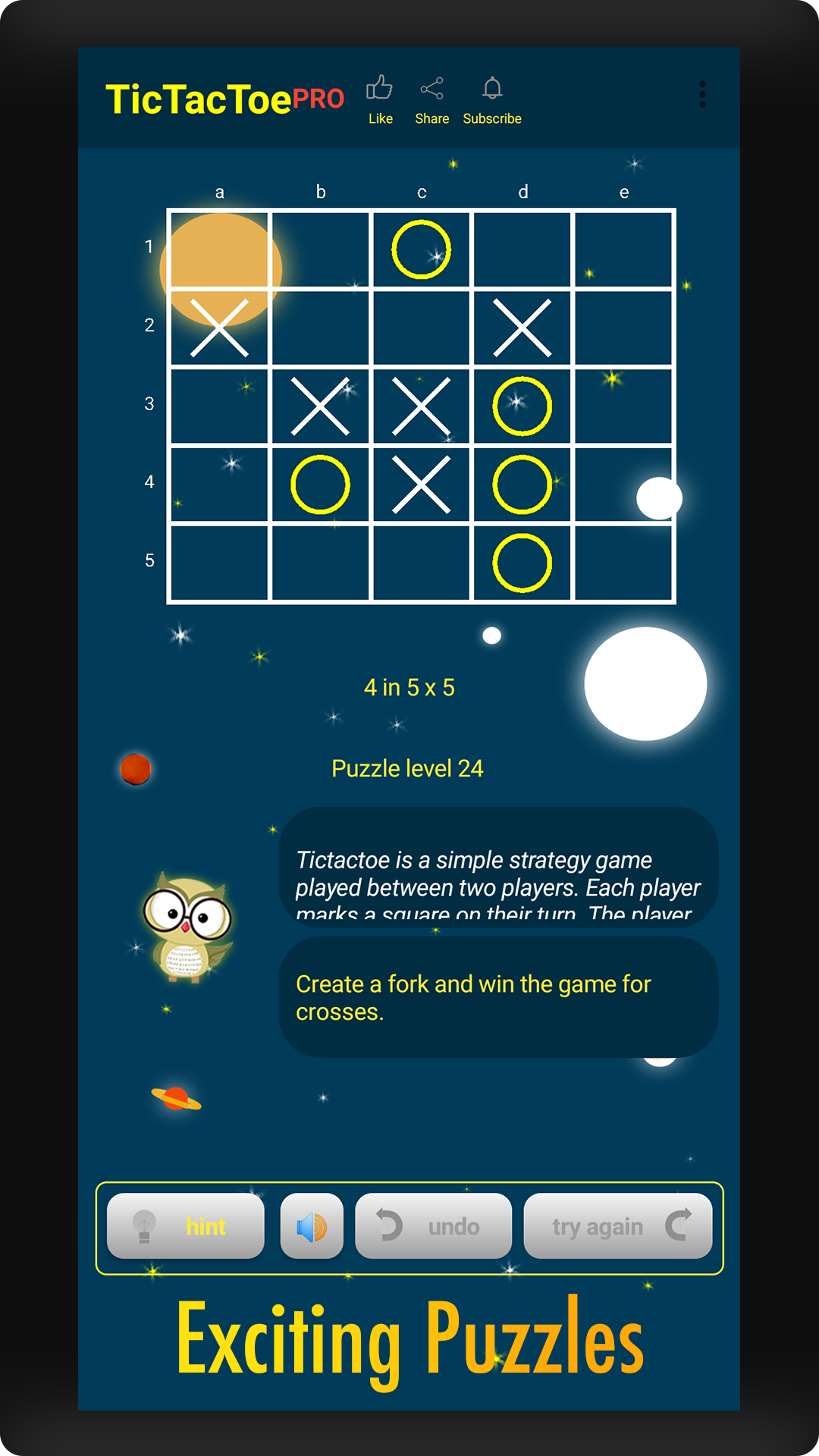 TicTacToe app preview